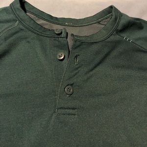 Lululemon Henley Long Sleeve Small Green